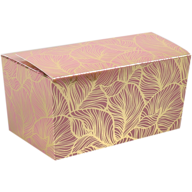 LOVLY ballotins Leafs 500gr roze/goud (per stuk)