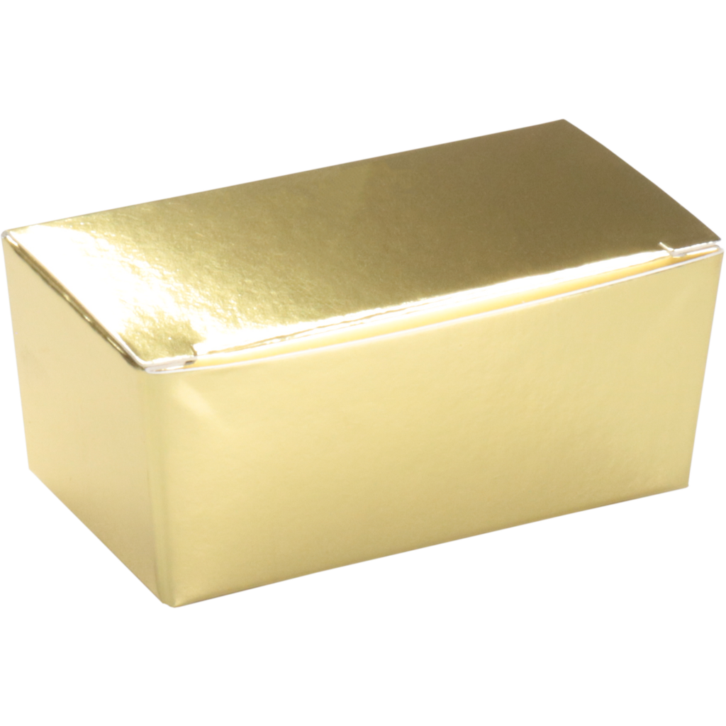Mini Ballotin Goud Karton 2-bonbon (50st/pak)