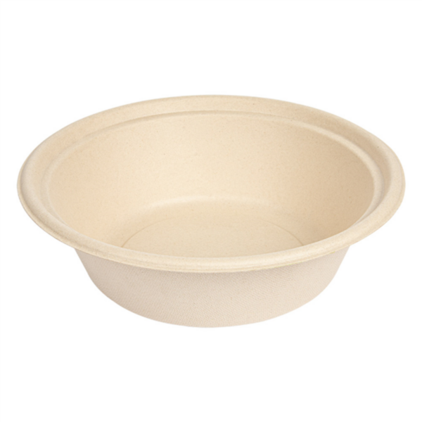 Bowls "Bionic" 1200ml Natural Bagasse (50st/pak)