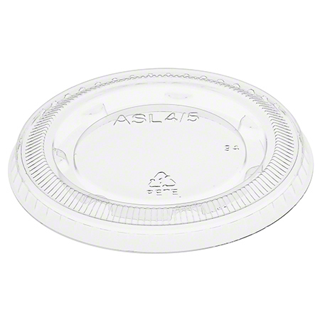 Portion cup Lid plastic Transparent for 4oz. cup ASL-4/5 100st/pk