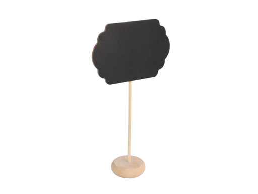 [207.17] Blackboards Mini Cloud Shape op standaard 9x6x10cm (3st/pak)