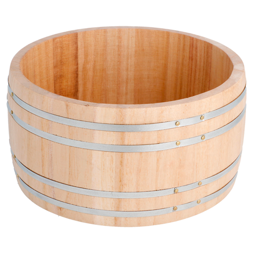 [225.95] Wooden Bowl 16,5x8cm (per stuk)