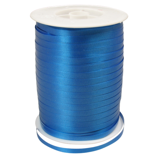 [710114] Krullint Poly Royal Blauw 5mm x 500mm (per spoel)
