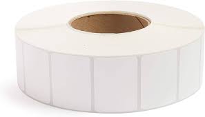 [9003282] LABELS THERMAL TRANSFER#MONARCH 2''X1.5''   /  4800 labels/roll  1 roll  > NO RIBBON !!