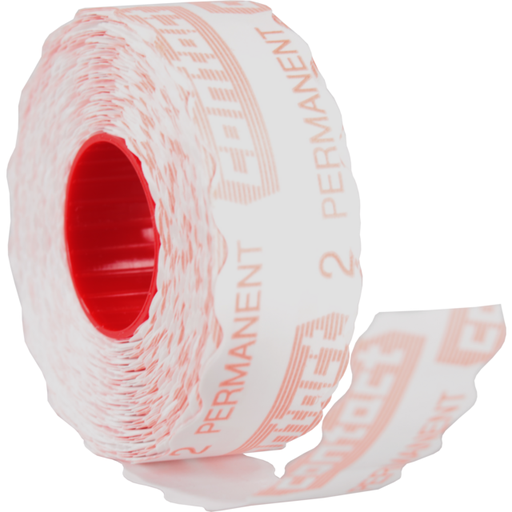 [522410] Prijs etiketten voor Contact Air 6.22 prijstang 518128 (24 rol/doos)