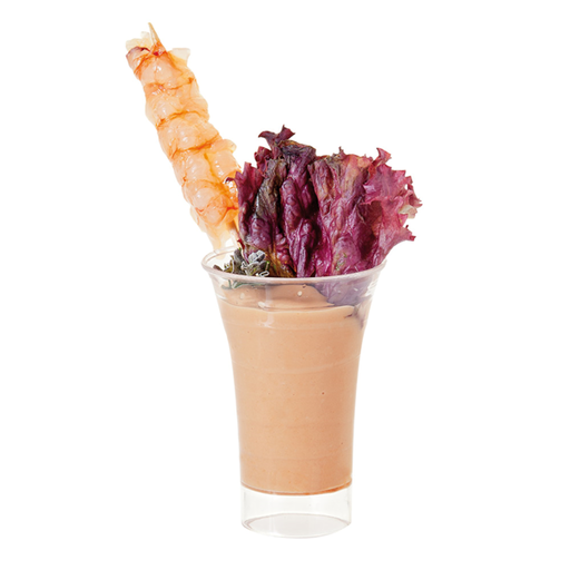 [130.18] Reusable mini containers 50ml 4,8x7cm Clear PS (12 units)