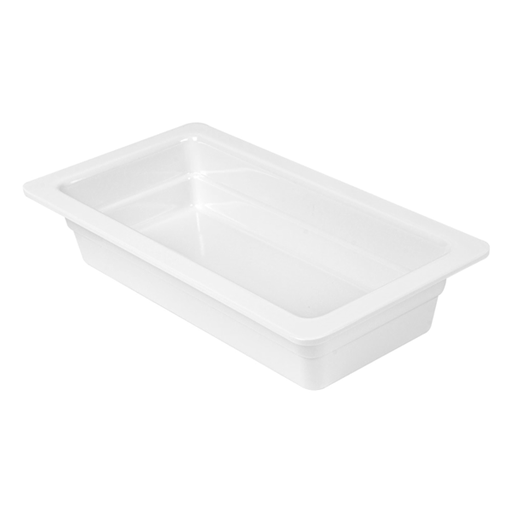 [161.79] Melamine Gastronorm bak Wit GN-1/3 (65mm hoog) Per stuk