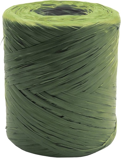 [200.15] Raffia op rol Green 12,5mm x 100mtr (per rol)