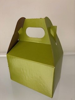 Mini Gable Box Shimmer Frost Leaf 100 st/ds 4x2.5x2.5