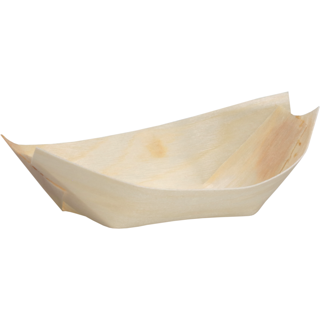 Schaaltje Boot Hout 40x65mm (100st/pak)