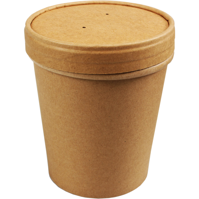 Biodore soepbeker 16oz met deksel (25st/krimp)