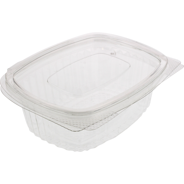RPET Salade bak Leakproof 500cc (450st/doos) Overeenkomstig met AD16 bakje