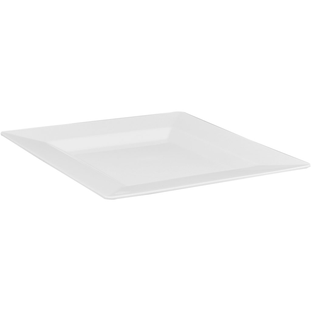 Bord Vierkant Small Wit 165mm (20st/pak)