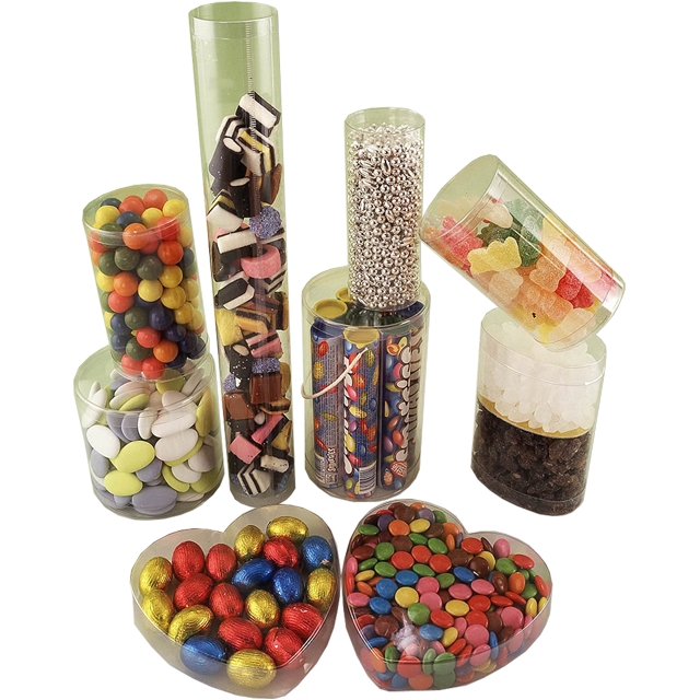 Kokerdoos 1 fles 95x95x330mm Crystal Goud  /stuk