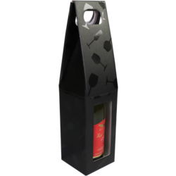 Draagkarton 1 fles Black-wijnglas (per stuk)