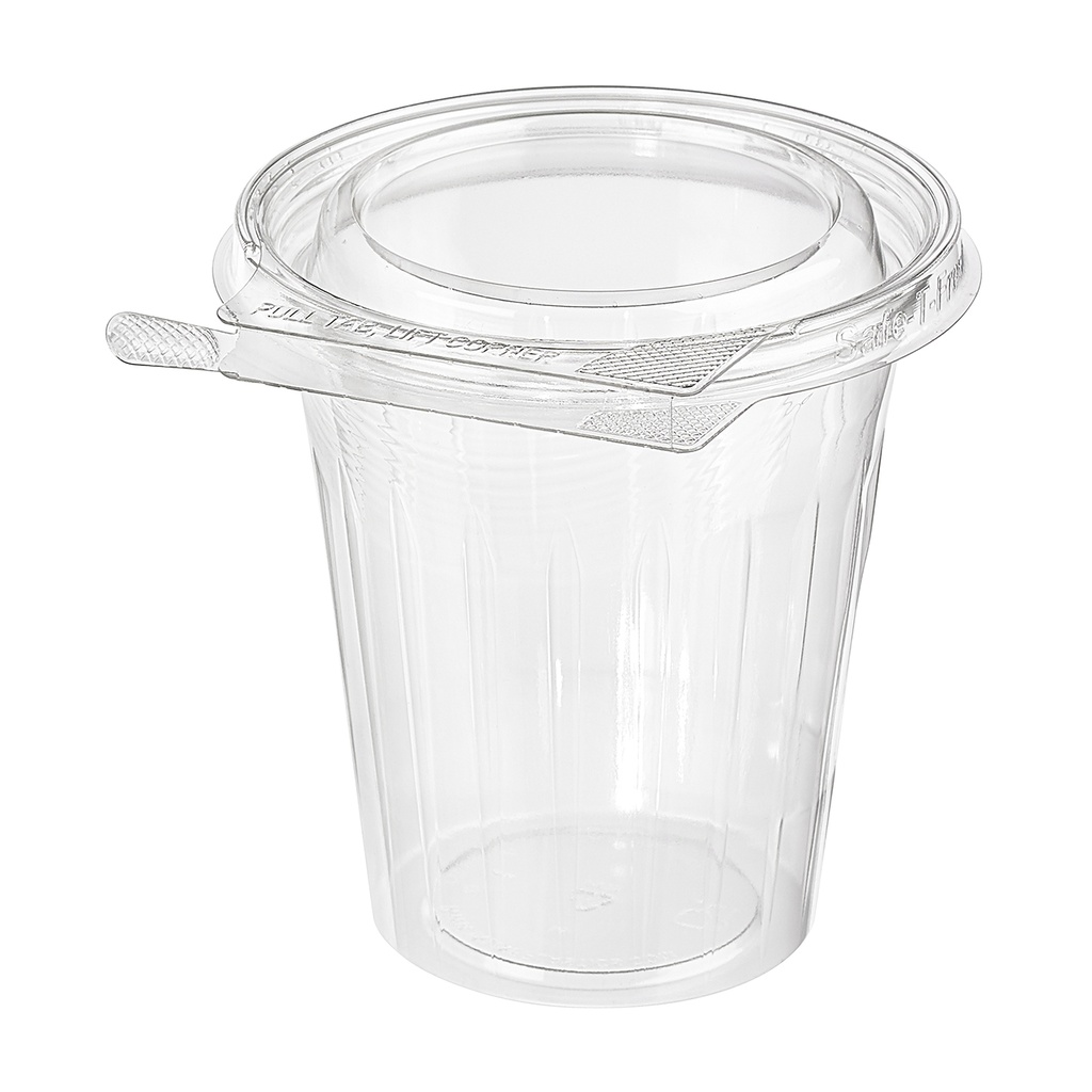Temper resistant 16 oz. Snackcup with Shallow Lid  232/cs