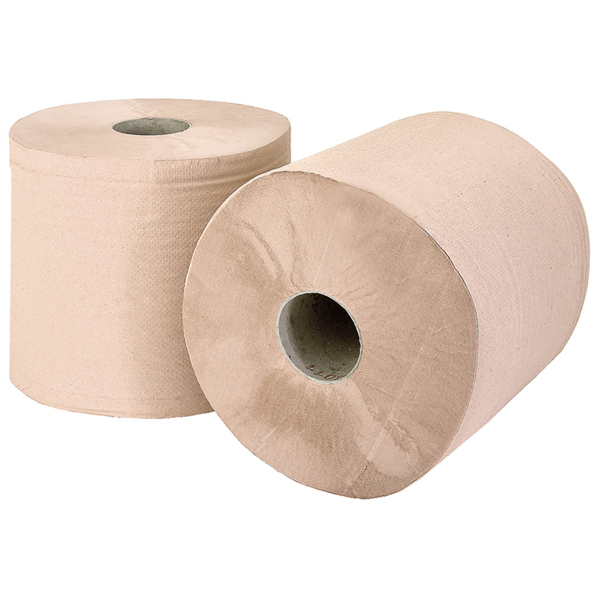 Roller Towel 2 Ply Chamois 800 sheets 26x26cm (2 roll/pack)