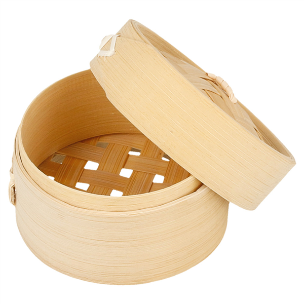 Mini Steamers/Dim-Sun (Diam. 8cm/6cm hoog) Per stuk