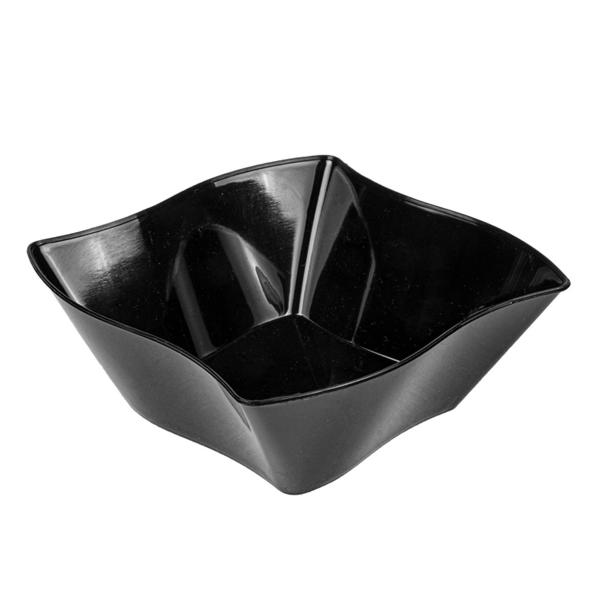 Amuse bakje "Star" Zwart (9x9x3,5cm) 50st/pak