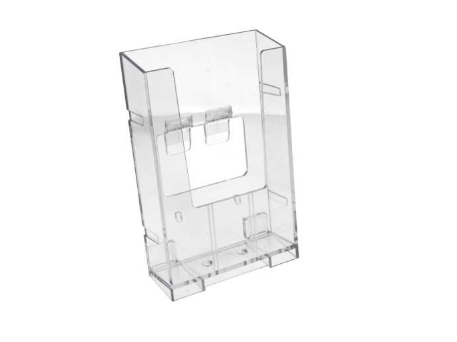 Flier Holder 1/3 DIN A4 Clear PS per Unit (Stuk)