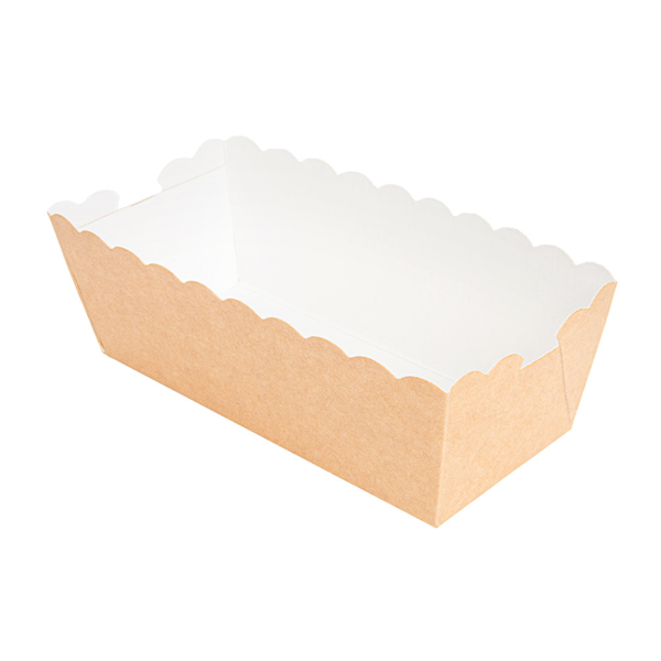 Deli-containers 11x4,7x4,15cm Brown cardboard (50st/pak)