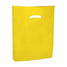 Super Gloss Shopping Bag Yellow 9x12 S24011 1000st/ds
