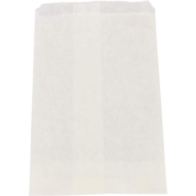 Luxe fournituren zakjes Wit (vlakke zakken) 10x16cm (1000/ds)