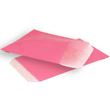 Fournituren zak > sweet cerise< 12x19cm 200st/ds