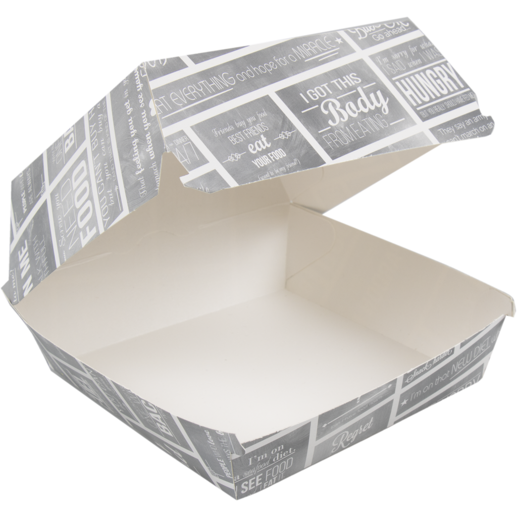 Snackbox M "Pubchalk" 115x115x70mm(100st/krimp)