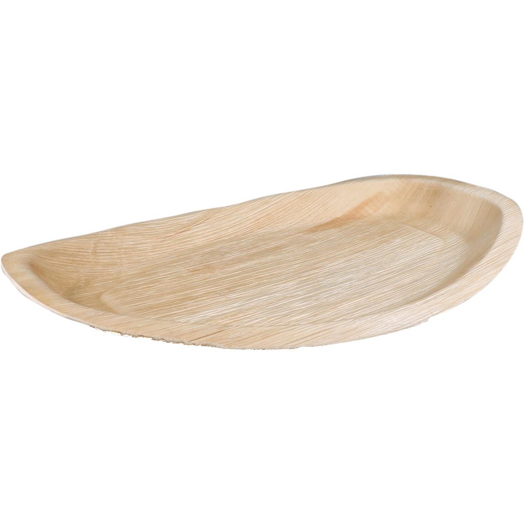 Bordje / plate Palm Leaf Rechthoekig 28x42cm (25pcs/pack)