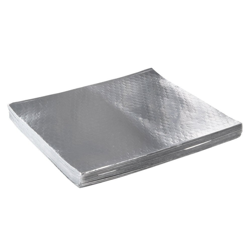 Sandwich Wrap Foil Larger sandwich sheet Silver 14x16"  BA-841 - 500 sheets/pak