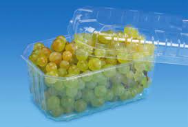 Aardbeien bakje PET 142x119mm Transparant (130st/sleeve) * Bijbehorende Lid: T500/N *
