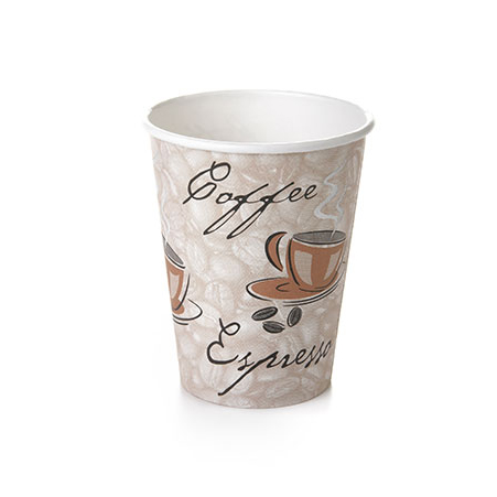 Coffee Cup 10 oz. EURO Design print 50/pk