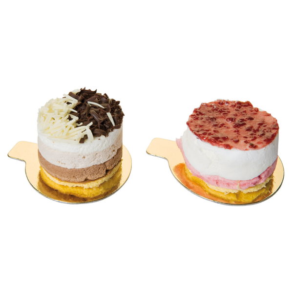 Cardboard Gold / black 8cm dia. for cake 250/cs