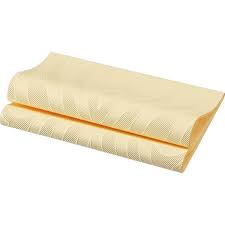 Napkins Elegance 40cm Lily Cream 40st/pk
