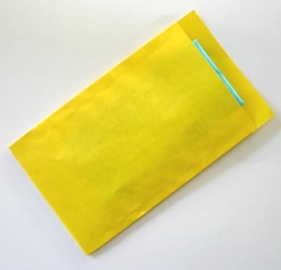 Fournituren zak Geel (200st/doos)