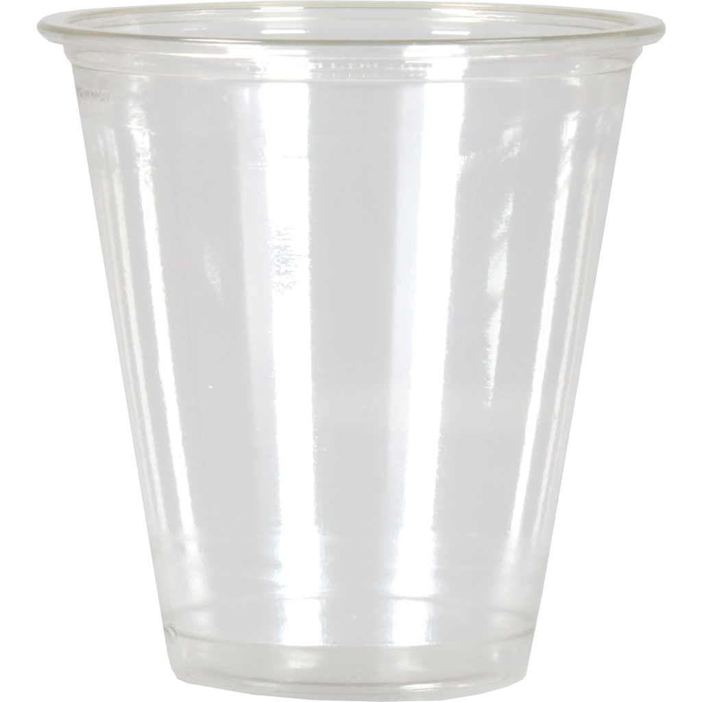 PET glas 228ml ( 7 oz.) Transparant (70pcs/pk) (7oz)