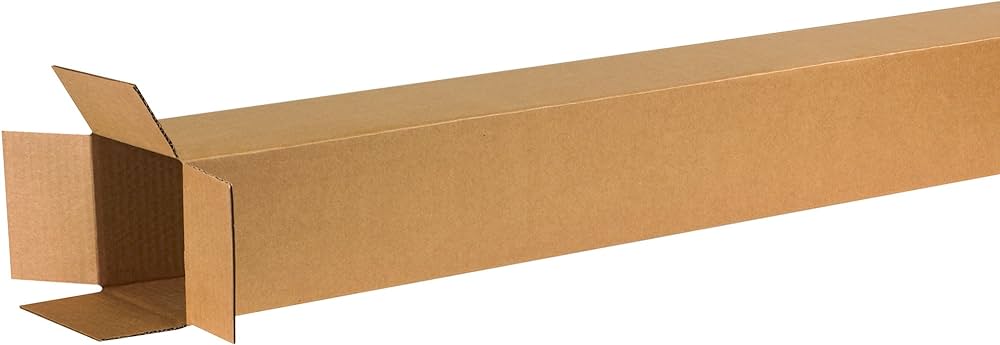 Carton box RSC 6x6x48" per pc