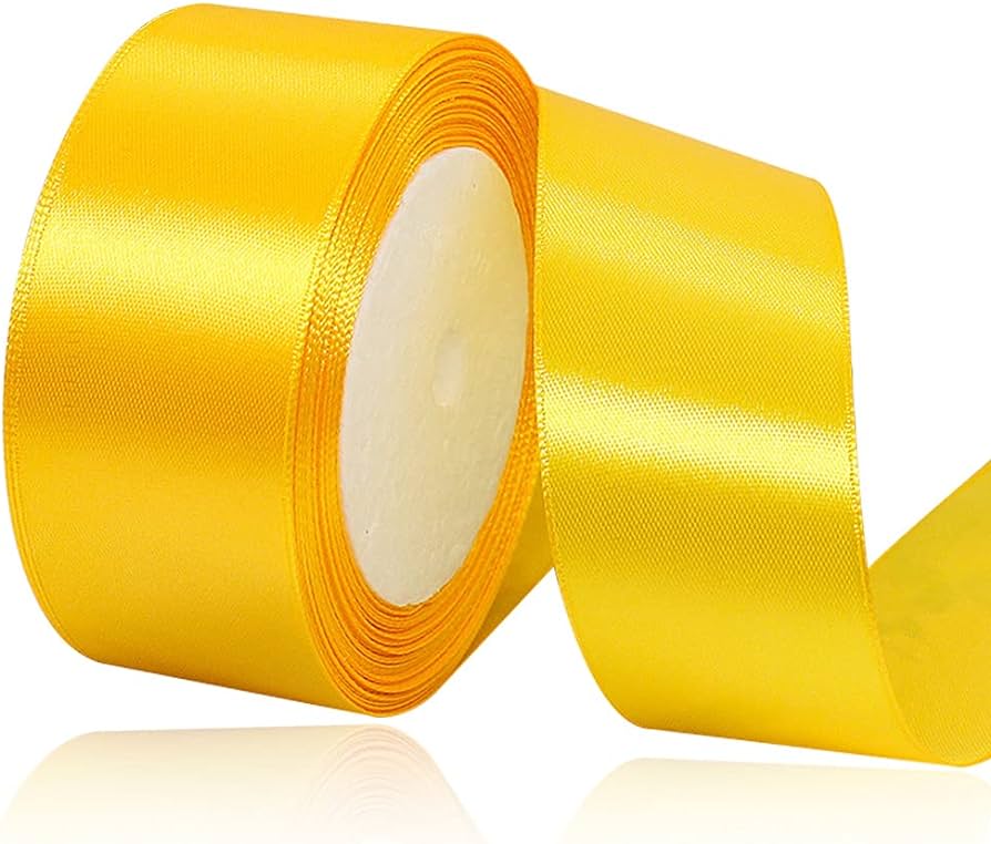 Ariel Ribbon Yellow 1.5"x 25 yds R77089
