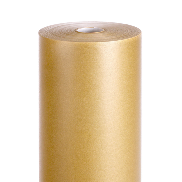 Gift Wrap / Kadopapier  100m x 70cm Gold (per rol)
