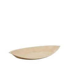Palmblad bord "Leaf" 23x12,5x2,3cm (25st/pak) 18853
