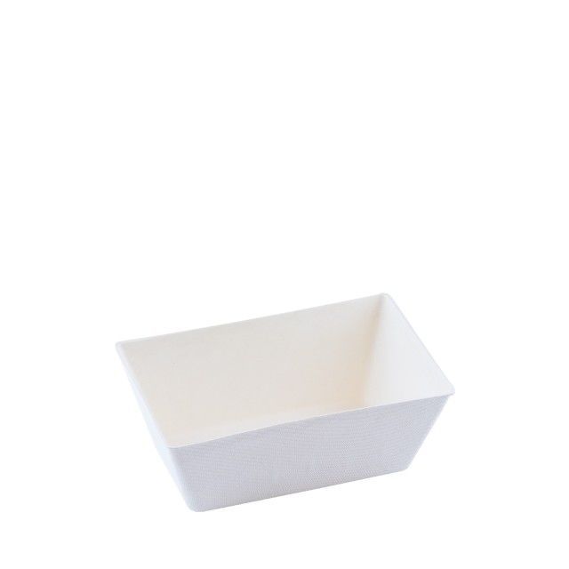 Suikerruit/Bagasse bakje 200ml 120x80x45mm (100st/pak) ( riba e kaha10056)