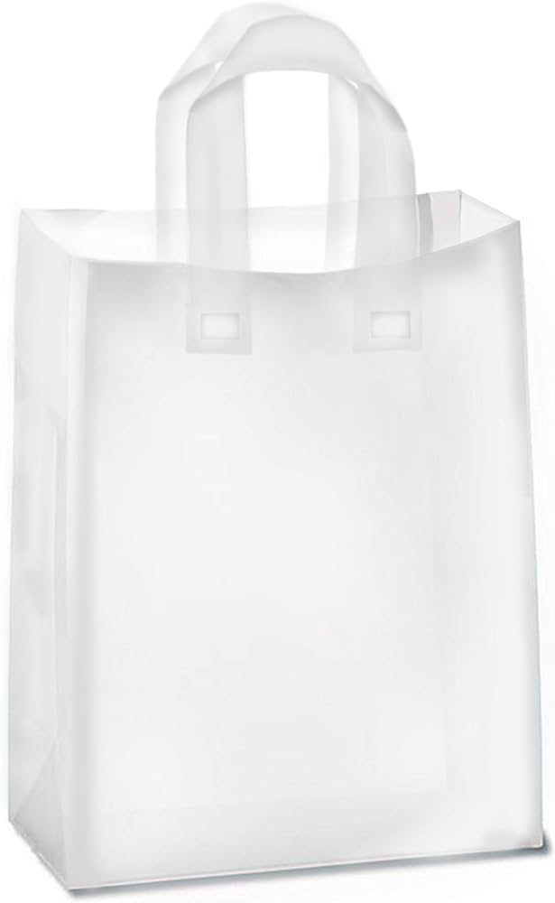 Frosty soft loop Clear 8x4x10" 250 pcs/cs   S20345