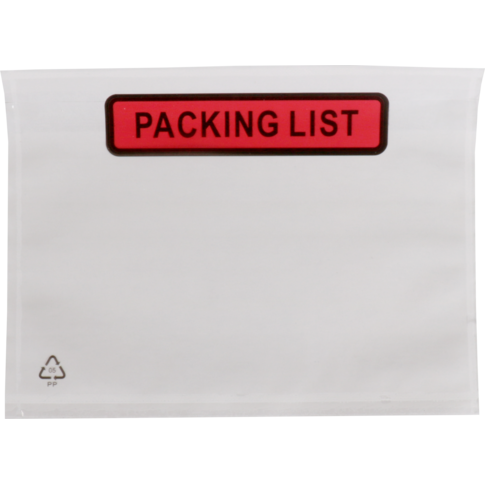 Zelfklevend envelop Paklijst A6 (packinglist) 160x115mm 1000st/ds