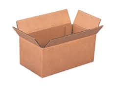 Carton 23x12.5x12.5cm Kraft 9x5x5" #955