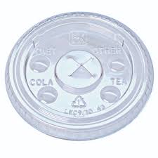 Lid Clear for KC10 with x slot (2500/cs)