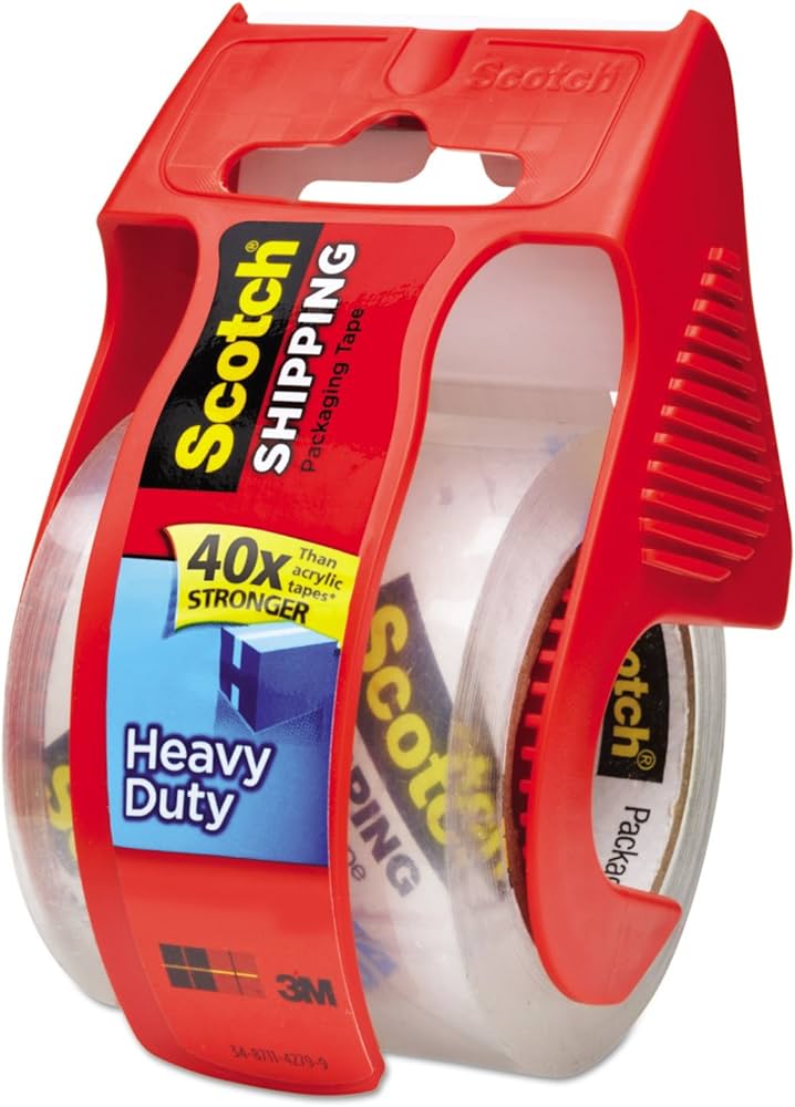 Scotch Premium Tape 2"x800" CLEAR 3.2mil per roll