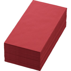 Napkins Airlaid Dunisoft 1/8 Bordeau 40x40 cm 12x60pcs