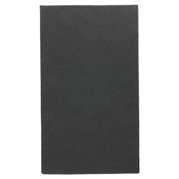 Napkins Double Point Black 33x40cm 1/6-fold (40x50pcs/cs)