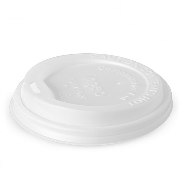 Lid Eco for PLA cup 24cl (item 170634) 20x40st/doos 800st